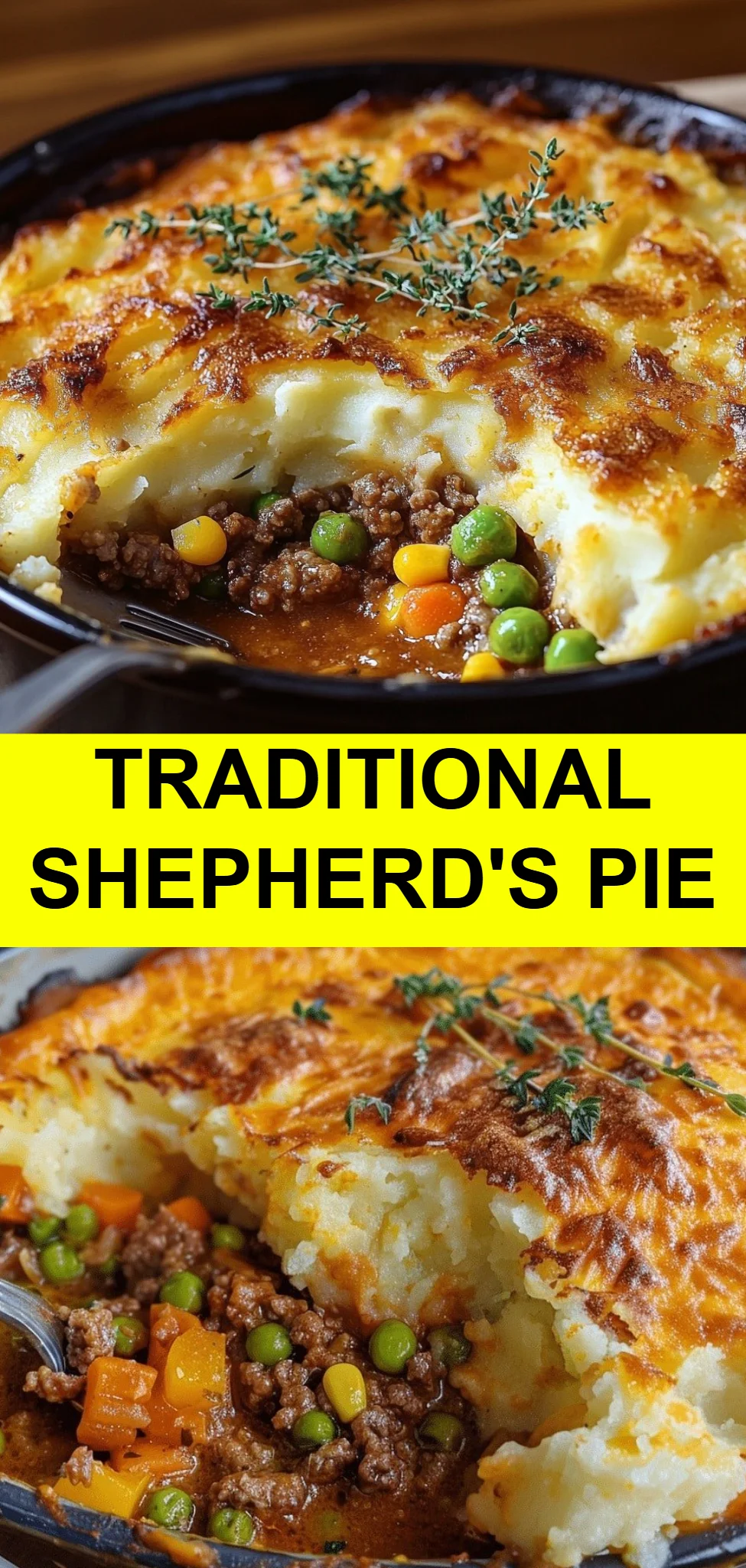 Traditional Shepherd's Pie