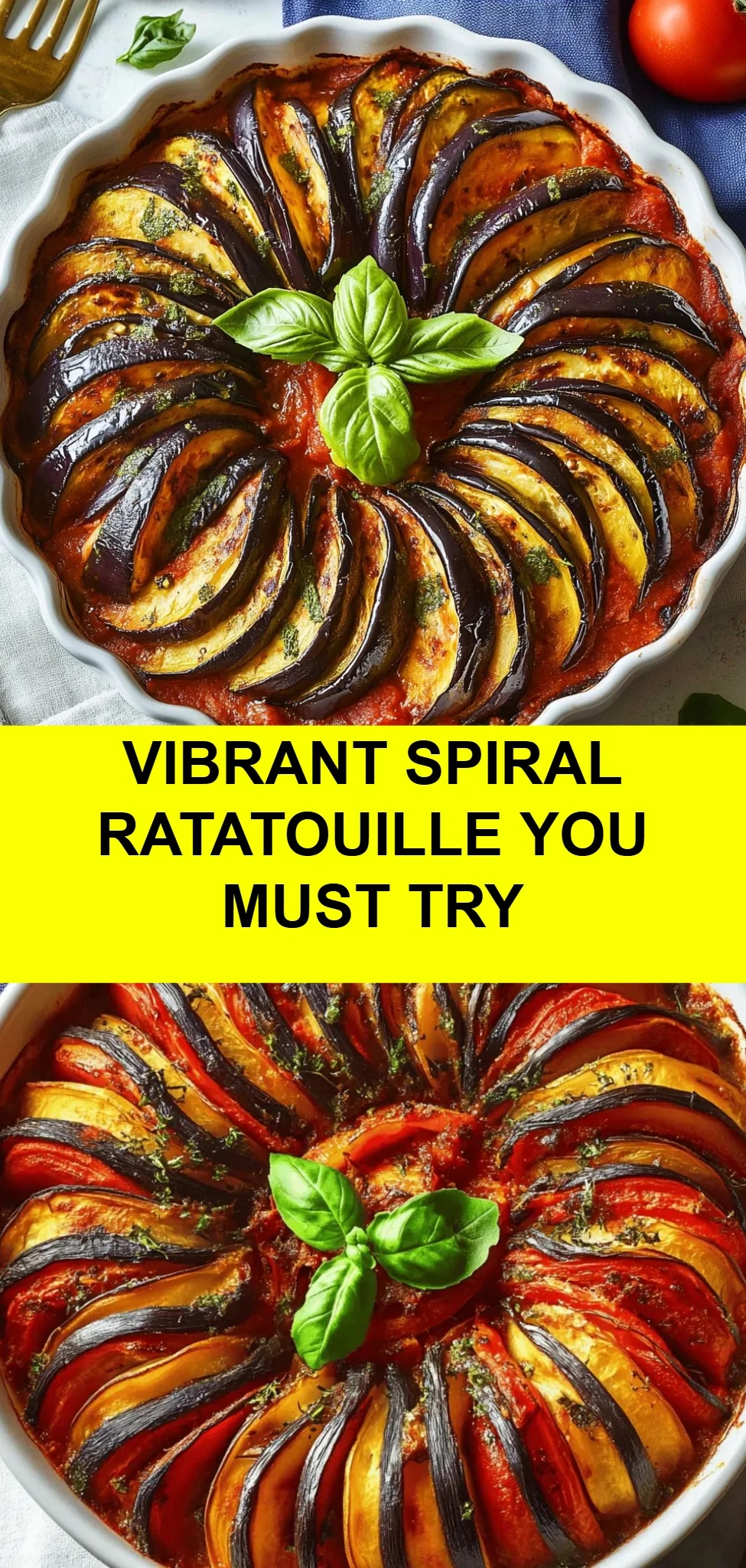 Vibrant Spiral Ratatouille You Must Try