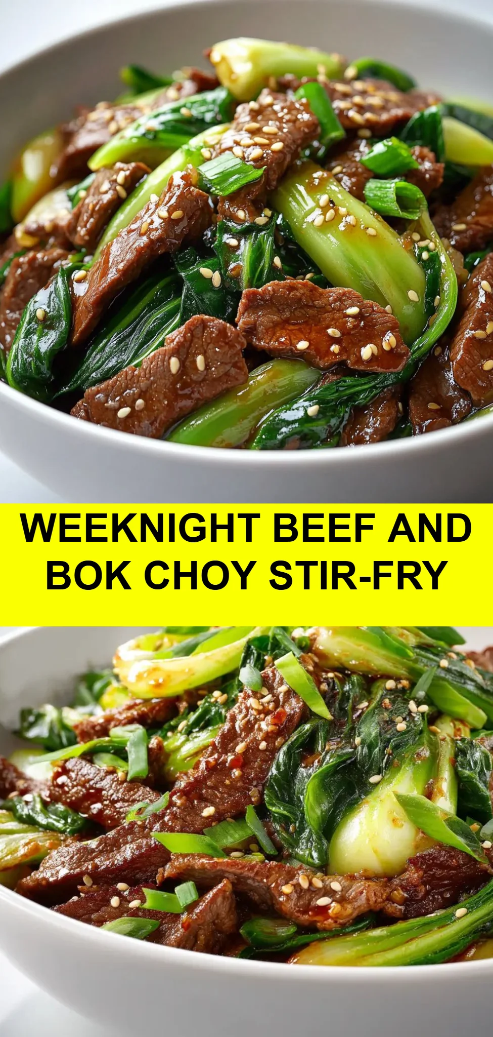 Weeknight Beef and Bok Choy Stir-Fry