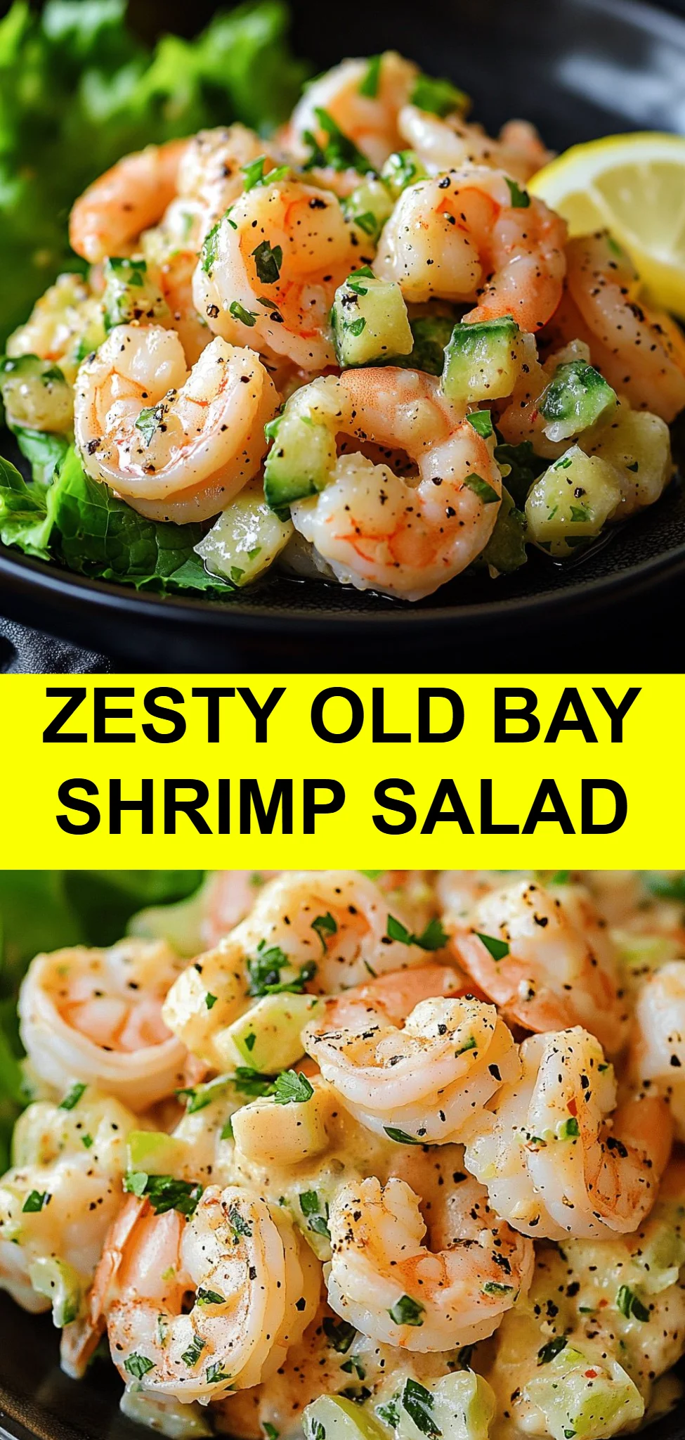 Zesty Old Bay Shrimp Salad
